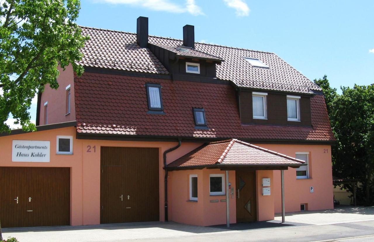 Gaesteapartments Haus Kohler Abstatt Exteriör bild